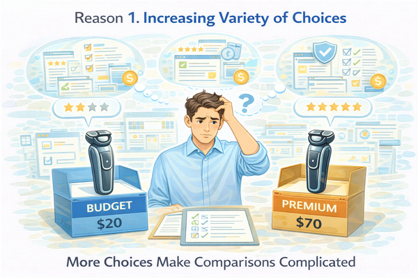 가성비 판단 기준이 어려워지는 첫 번째 이유